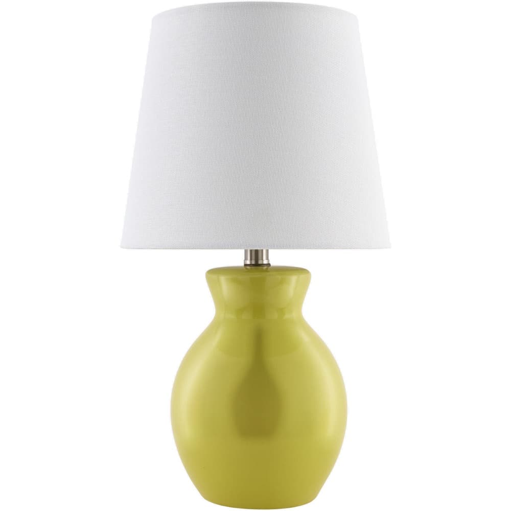 Stella Diminuta Green Ceramic Table Lamp by Livabliss