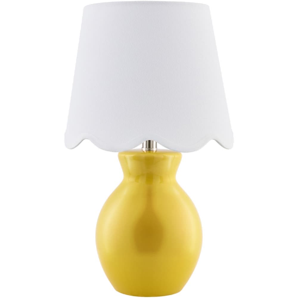 Stella Diminuta Yellow Ceramic Table Lamp by Livabliss