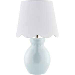 Stella Diminuta Blue Ceramic Table Lamp by Livabliss