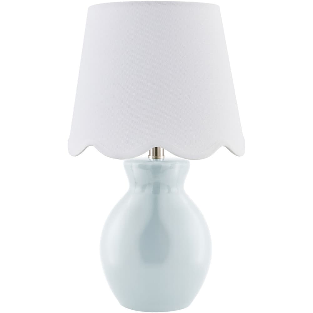 Stella Diminuta Blue Ceramic Table Lamp by Livabliss