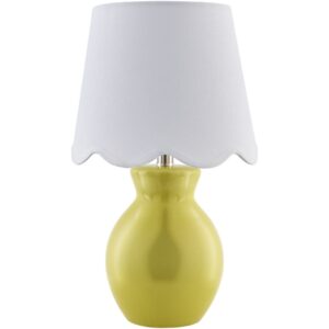 Stella Diminuta Green Ceramic Table Lamp by Livabliss