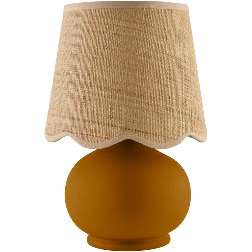Stella Diminuta Tan Ceramic Table Lamp by Livabliss