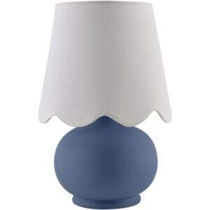 Stella Diminuta Blue Ceramic Table Lamp by Livabliss