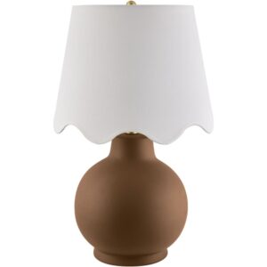 Stella Diminuta Dark Brown Ceramic Table Lamp by Livabliss