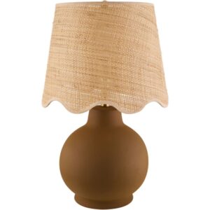 Stella Diminuta Terracotta Ceramic Table Lamp by Livabliss