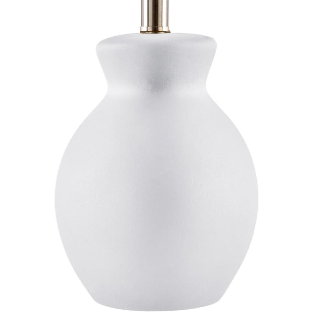 Stella Diminuta White Ceramic Table Lamp by Livabliss - Image 2