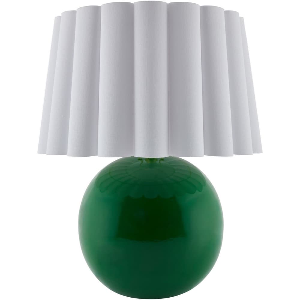 Stellar Green Ceramic Table Lamp by Livabliss
