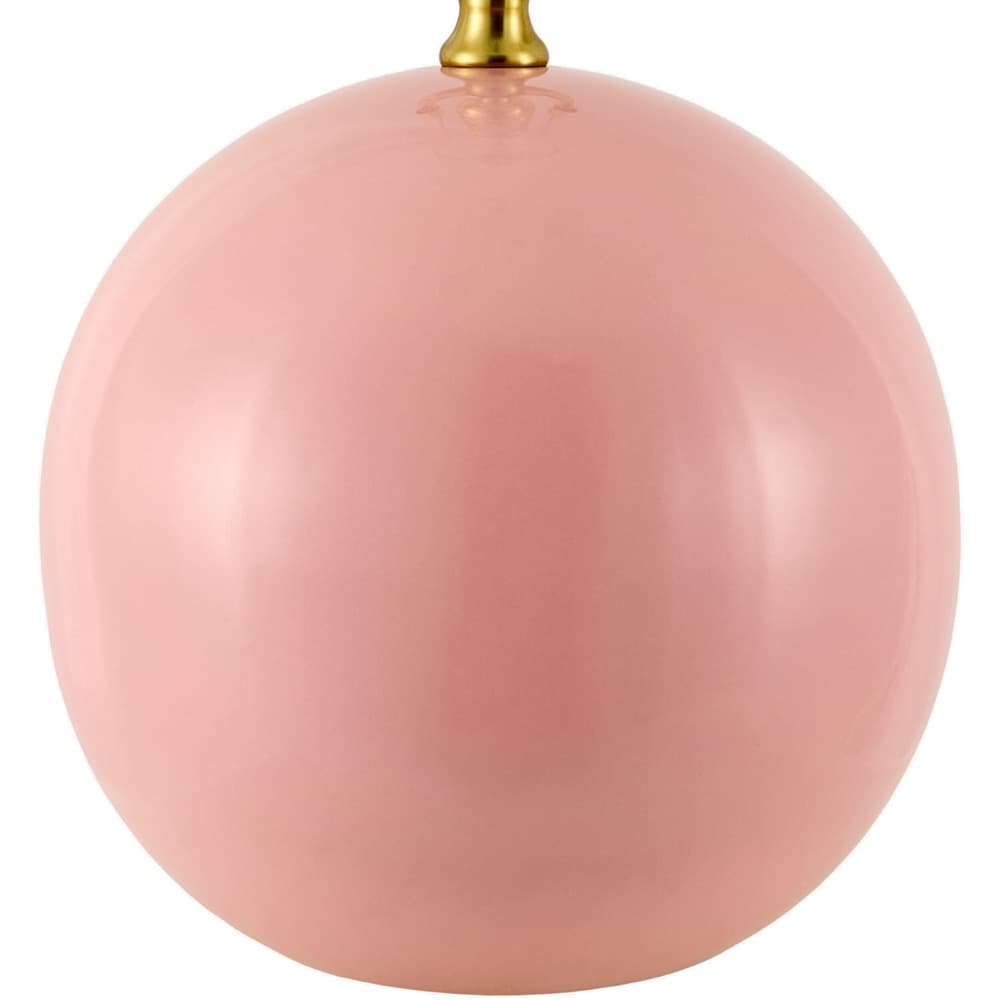 Stellar Pink Ceramic Table Lamp by Livabliss - Image 2