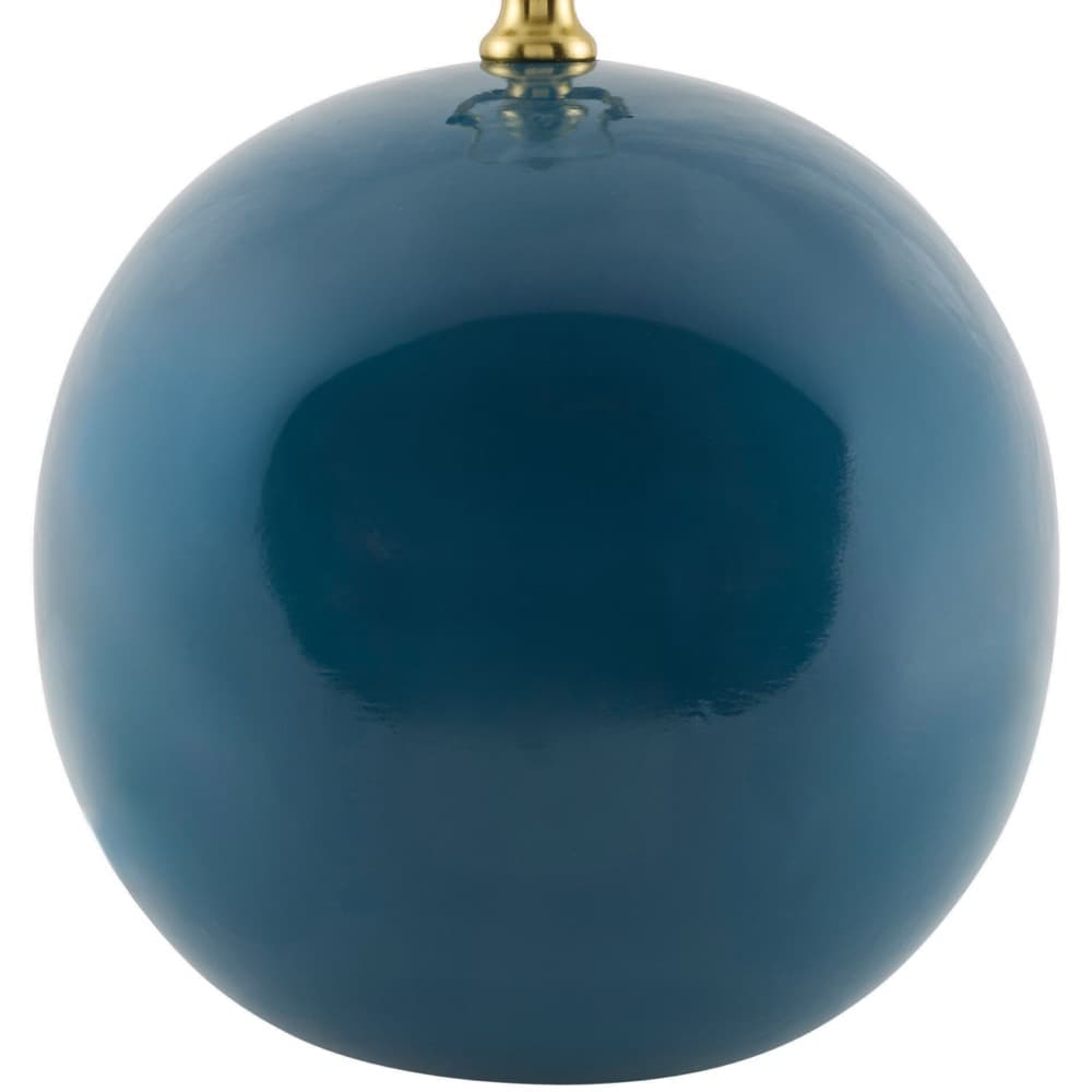 Stellar Blue Ceramic Table Lamp by Livabliss - Image 2