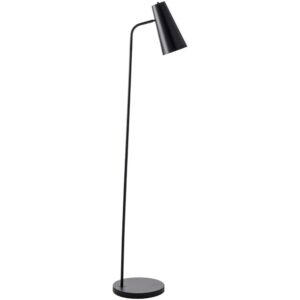 Tanner Black Iron Task Floor Lamp by Livabliss