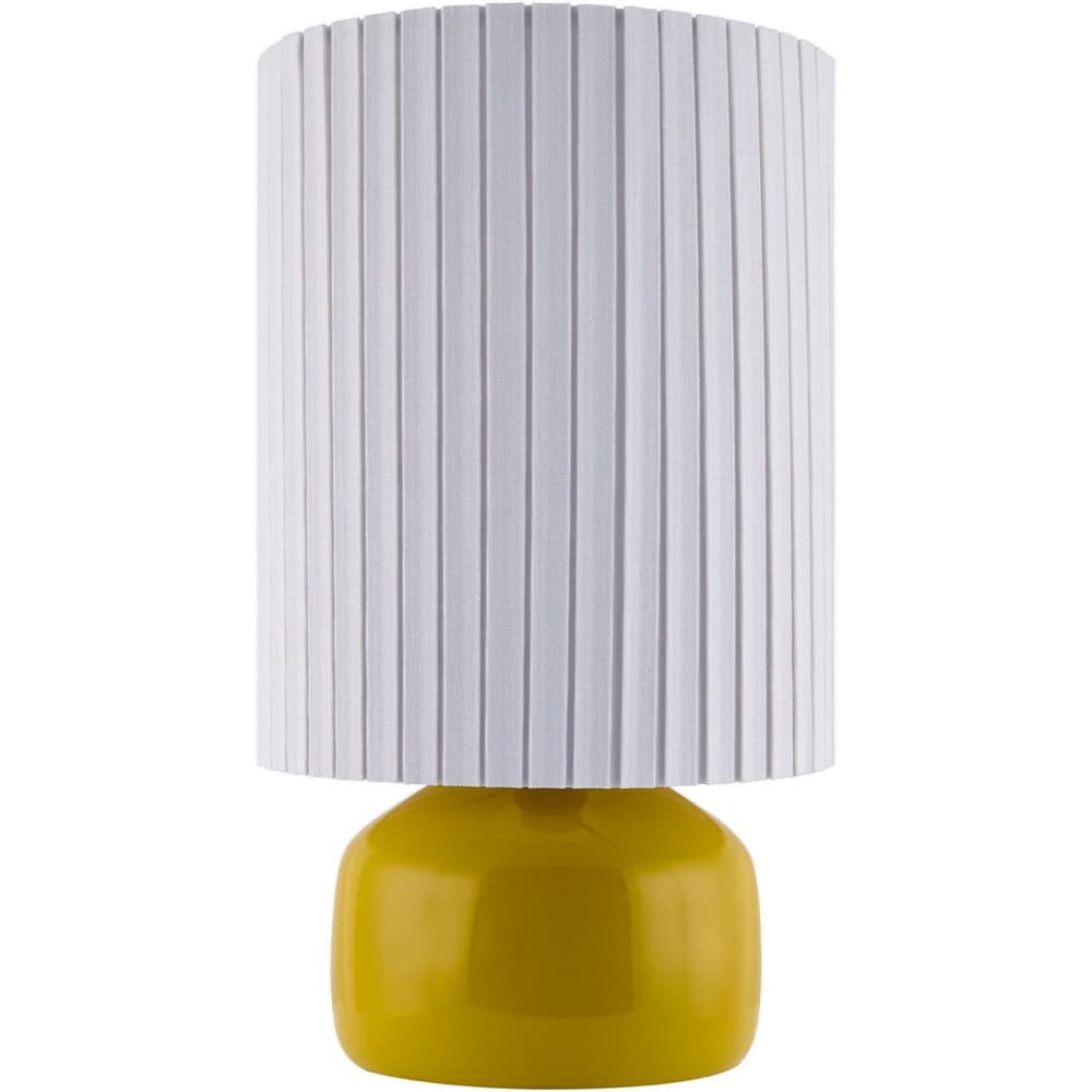 Vadso Yellow Ceramic Table Lamp by Livabliss