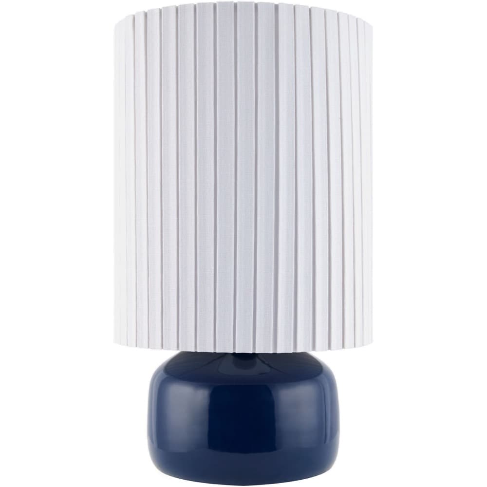 Vadso Blue Ceramic Table Lamp by Livabliss