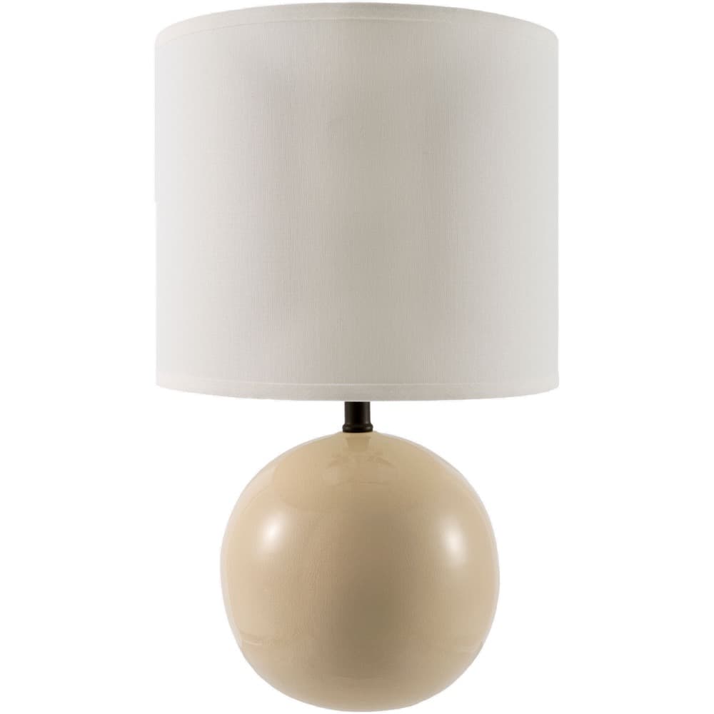 Vogel Cream Ceramic Table Lamp by Livabliss