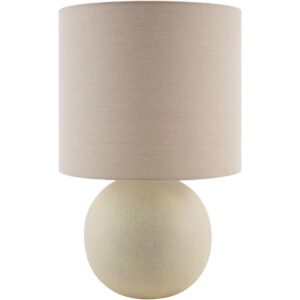 Vogel Cream Ceramic Table Lamp by Livabliss