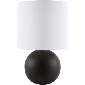 Vogel Black Ceramic Table Lamp by Livabliss