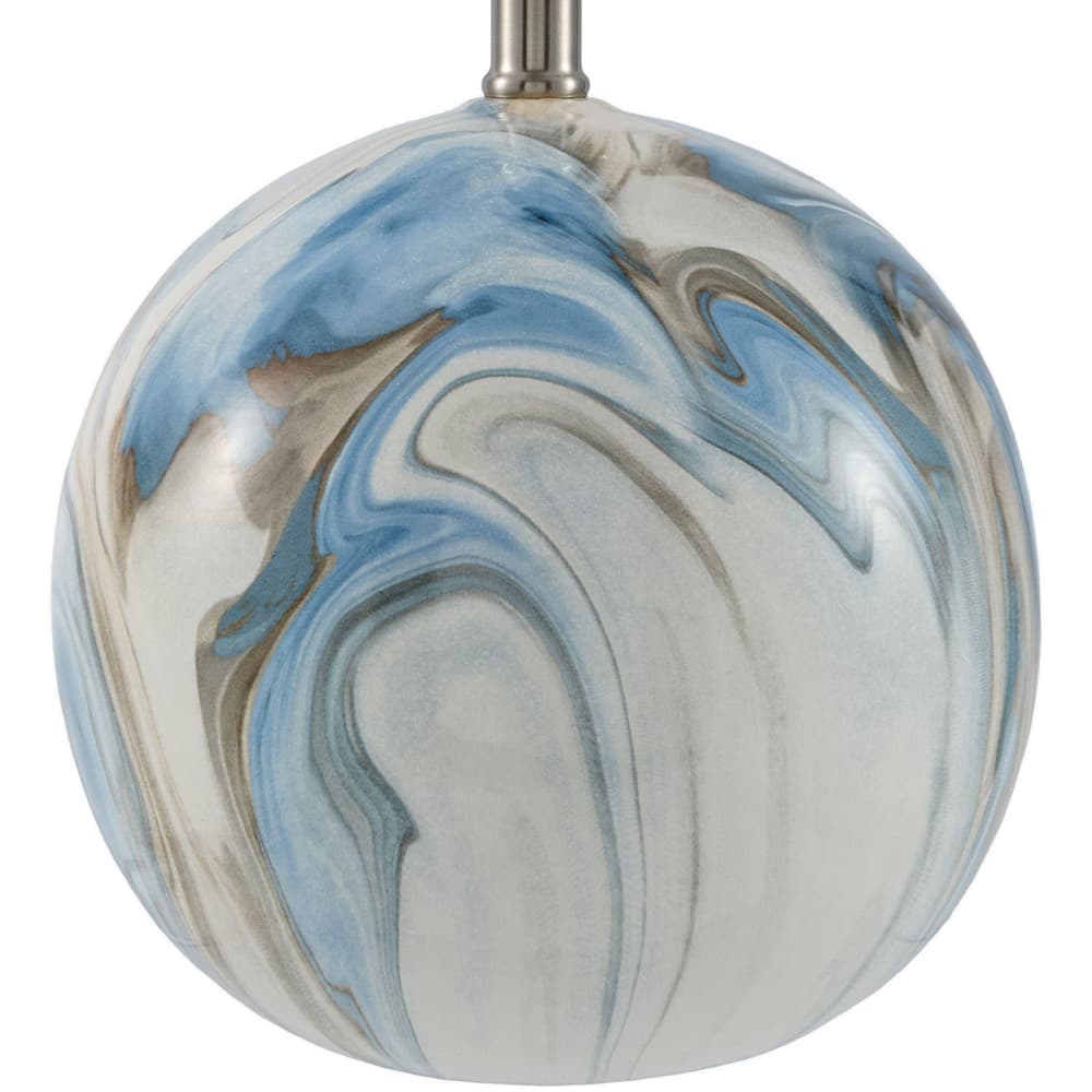 Vogel Blue Ceramic Table Lamp by Livabliss - Image 2