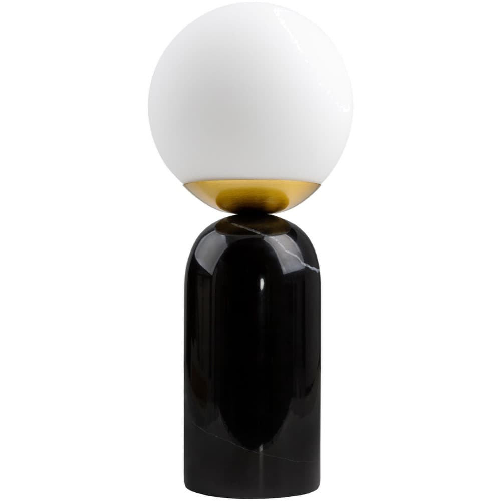 Verve Black Marble Table Lamp by Livabliss