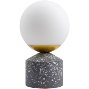 Verve Aqua Cement Table Lamp by Livabliss