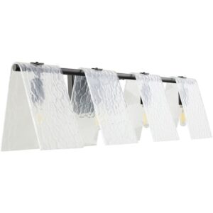 Vitracis Black Iron Wall Sconce by Livabliss