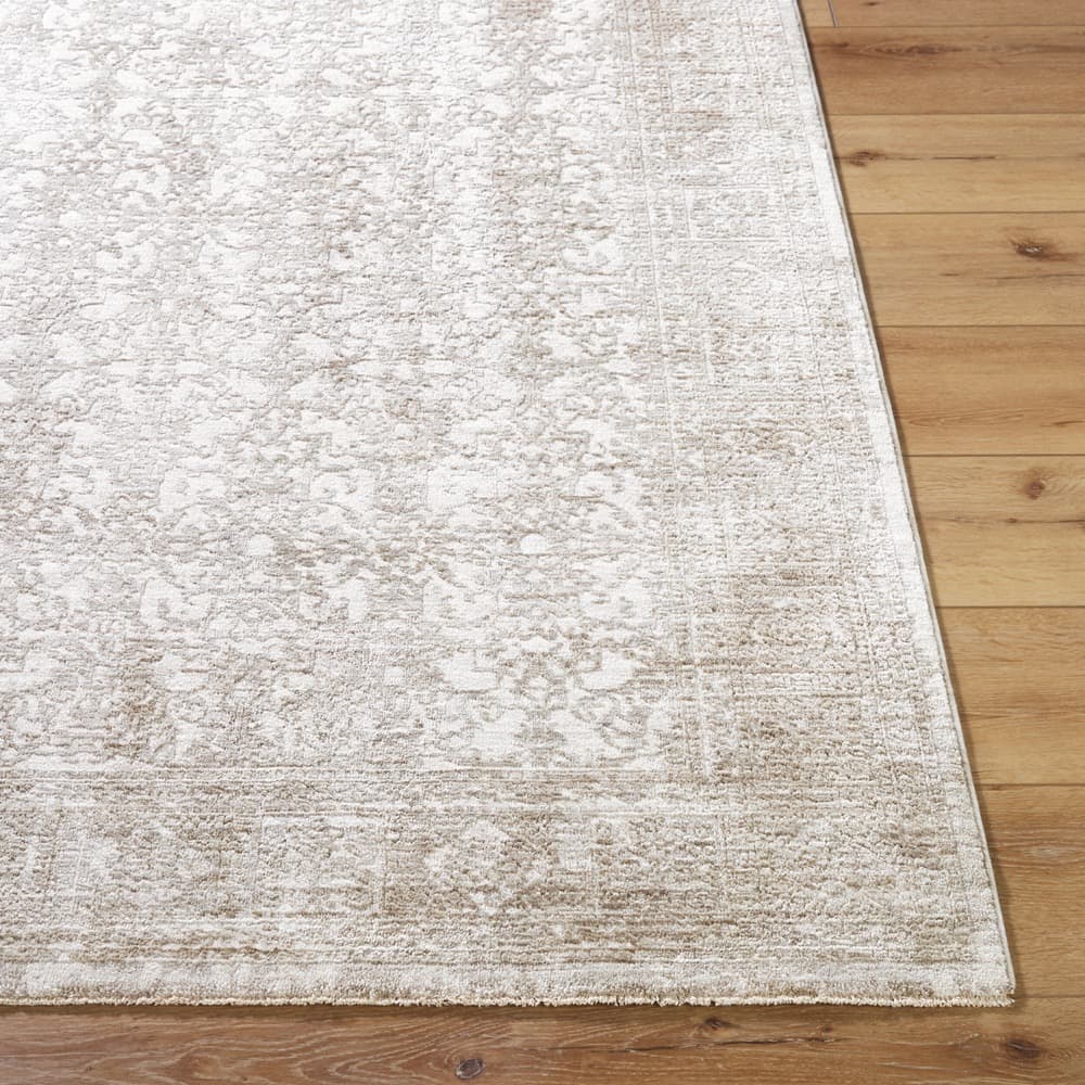 Beth Cream Machine Woven Rug by Livabliss - Image 4