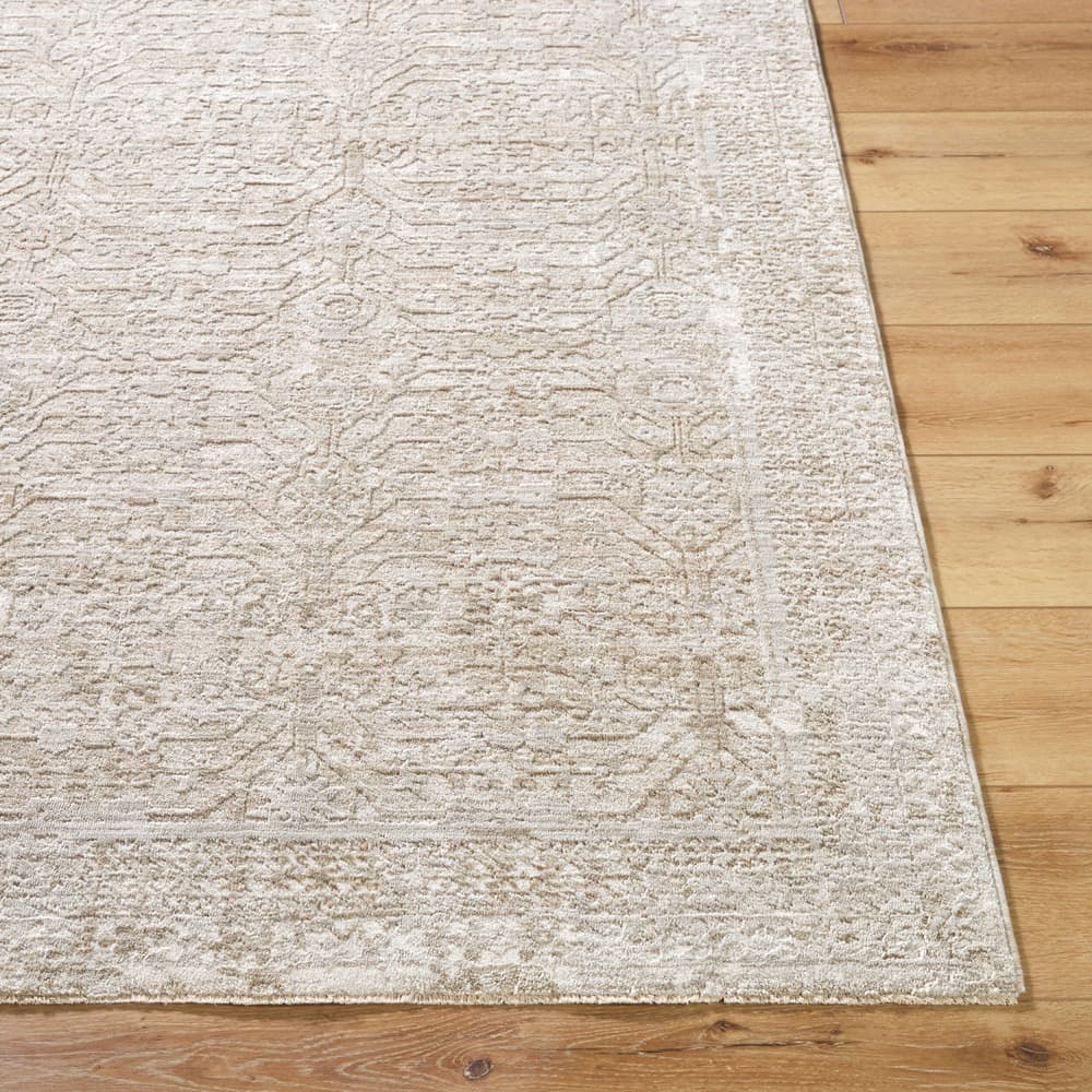 Beth Cream Machine Woven Rug by Livabliss - Image 4