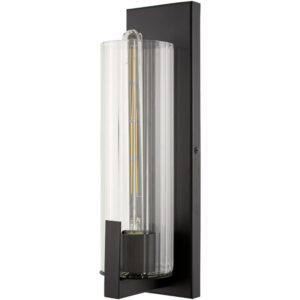 Vivonne Black Iron Wall Sconce by Livabliss