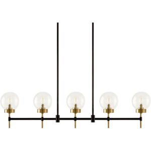 Wakre Iron Chandelier by Livabliss