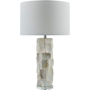 Walvis Cream Shell Table Lamp by Livabliss