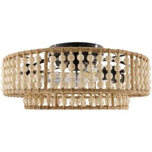 Windora Black Iron Chandelier by Livabliss