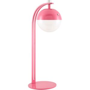 Yuelin Pink Iron Table Lamp by Livabliss