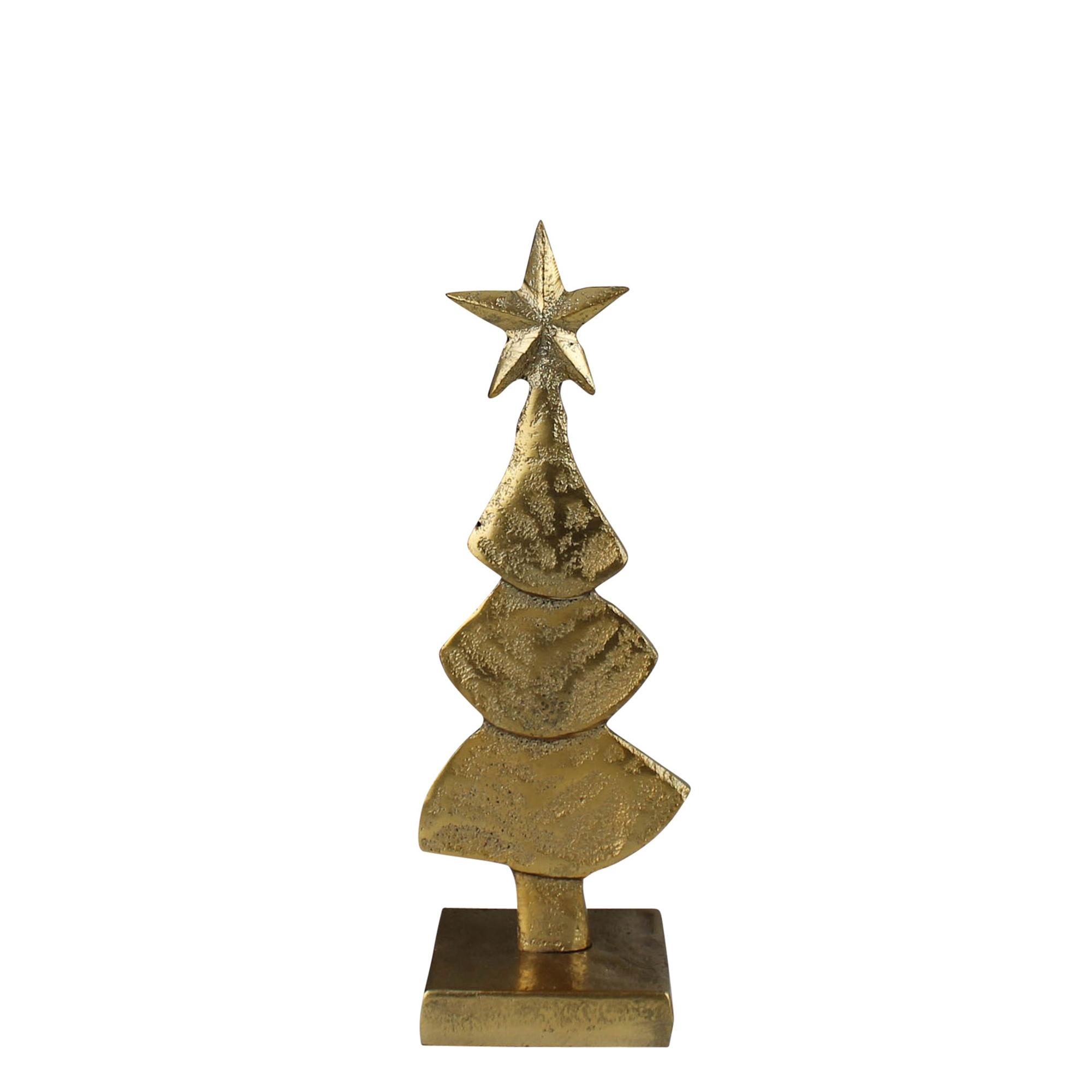 Gold Wavy Tree with Star Available in 2 Sizes by HomArt - Image 4