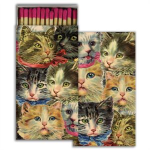 Cat Cluster Matches Set of 6 by HomArt