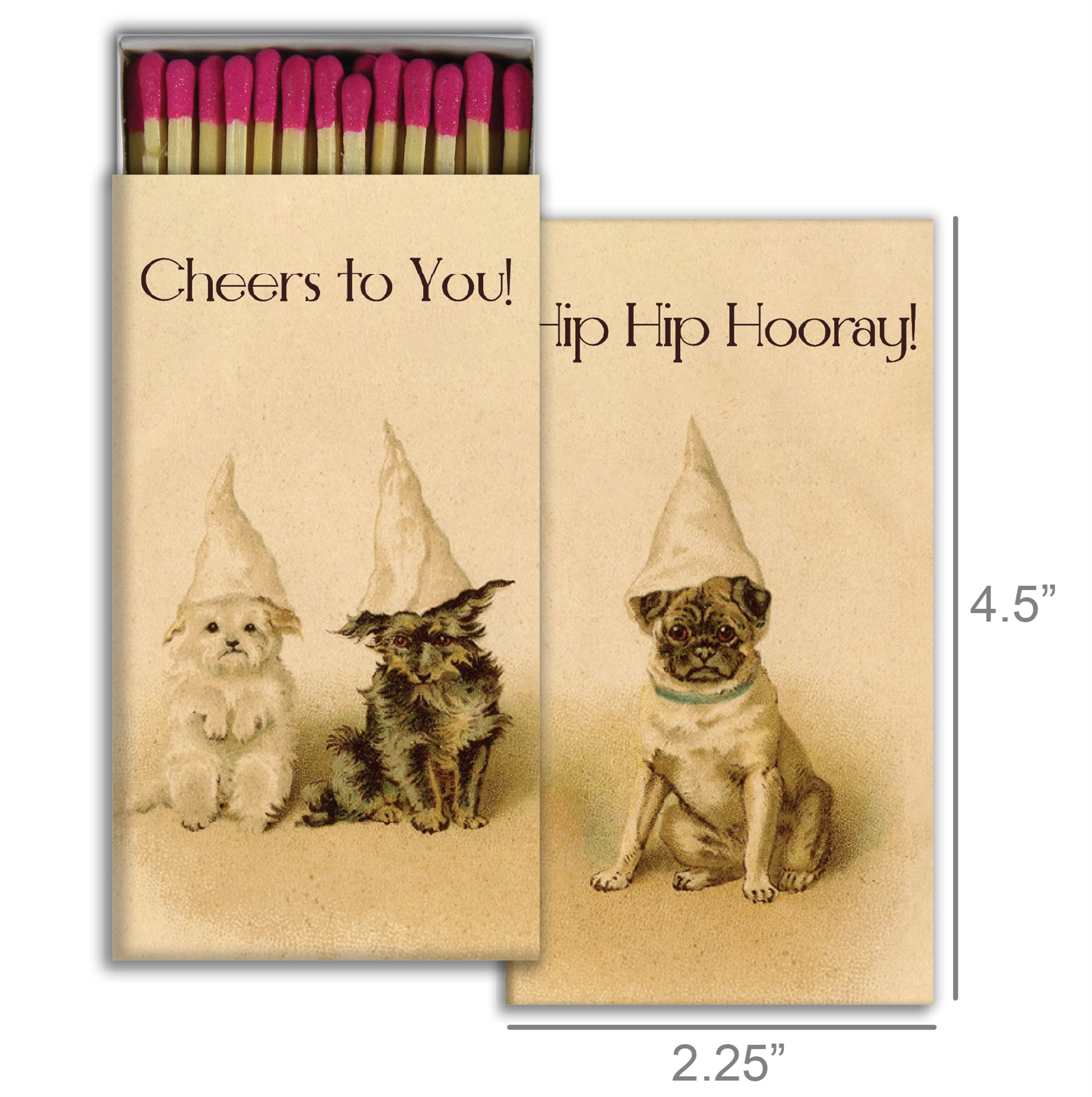 Party Pups Matches Set of 6 by HomArt - Image 2