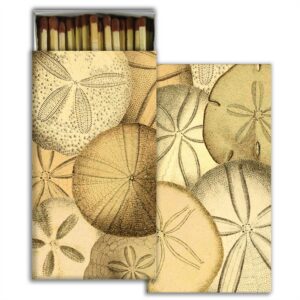 Sand Dollars Matches Set of 6 by HomArt