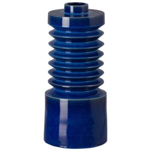 Jag Blue Ceramic Vases by Emissary