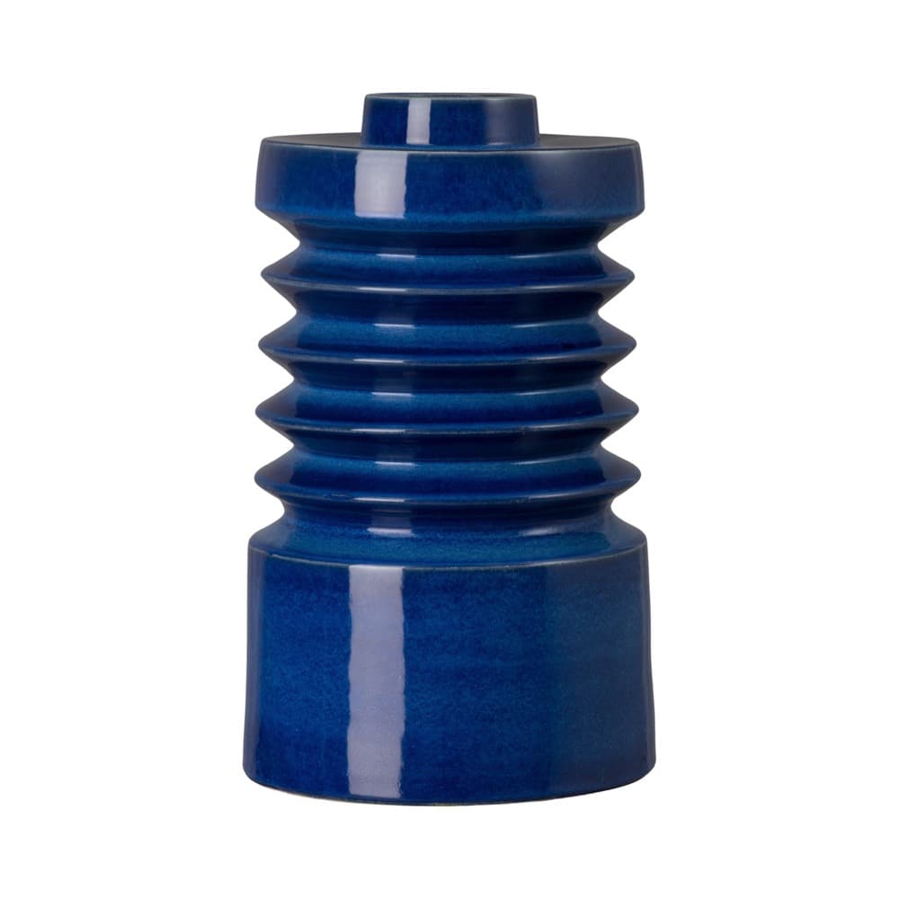 Jag Blue Ceramic Vases by Emissary - Image 4