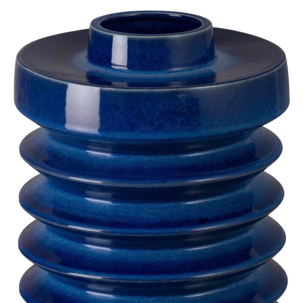 Jag Blue Ceramic Vases by Emissary - Image 6
