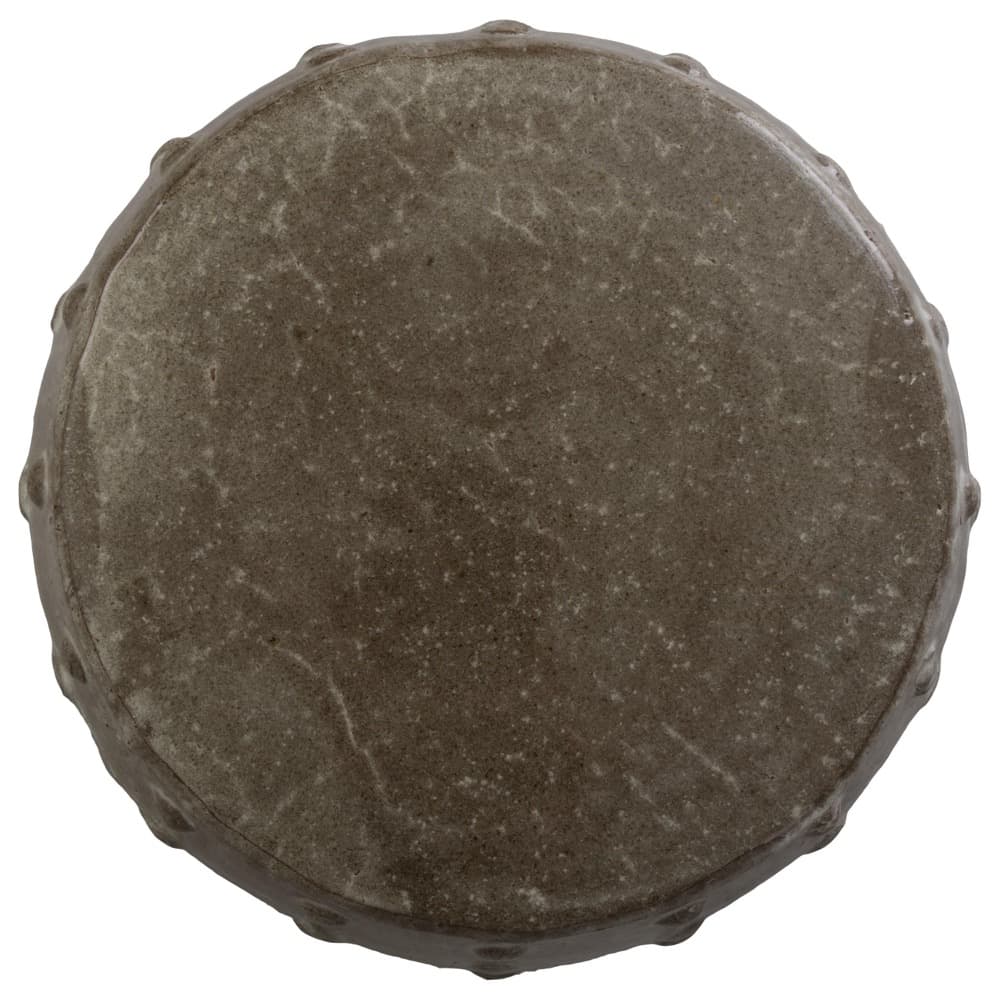 Stud Gray Ceramic Garden Stool by Emissary - Image 9