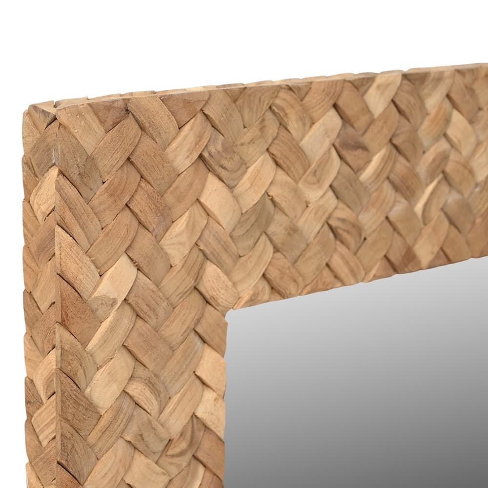 Reclaimed Teak Rectangular Mirror by BIDKhome - Image 4