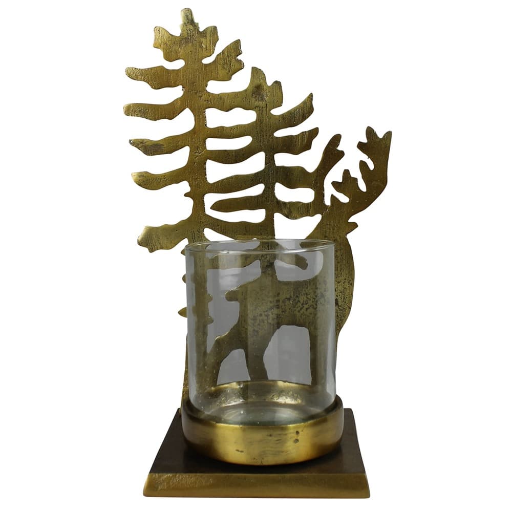 Deer with Trees Votive Holder by HomArt - Image 4