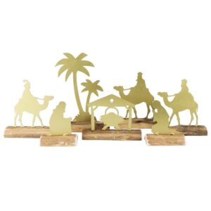Nativity Set with 7 Pieces by HomArt