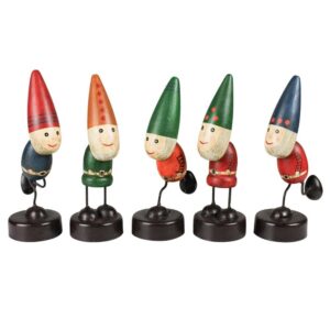 Skating Gnomes Set of 5 by HomArt