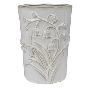 Lily of the Valley Ceramic Vase by HomArt