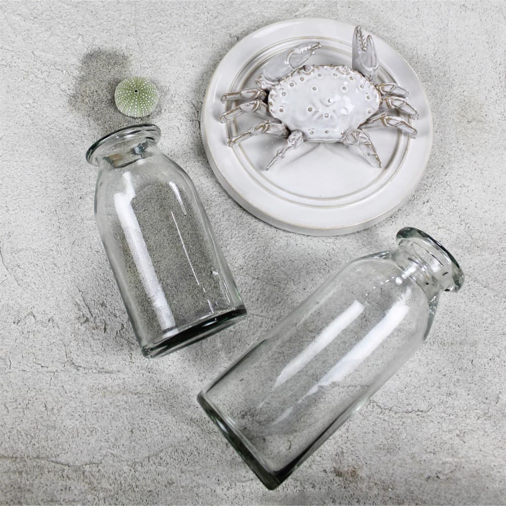 Cylinder Vases with Rolled Rim Set of 3 by HomArt - Image 3