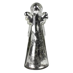 Silver Glass Angel by HomArt