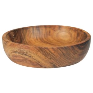 Large Acacia Wood Bowl by HomArt