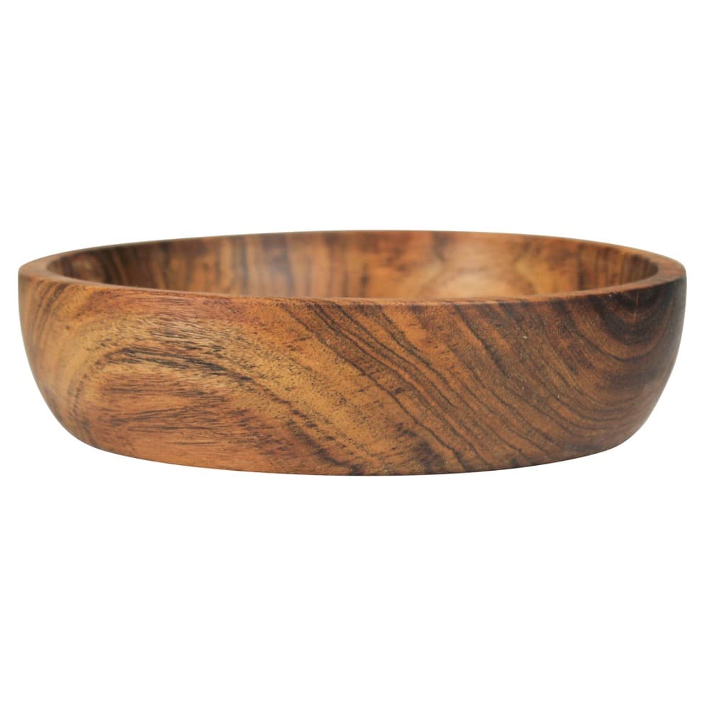 Large Acacia Wood Bowl by HomArt - Image 2