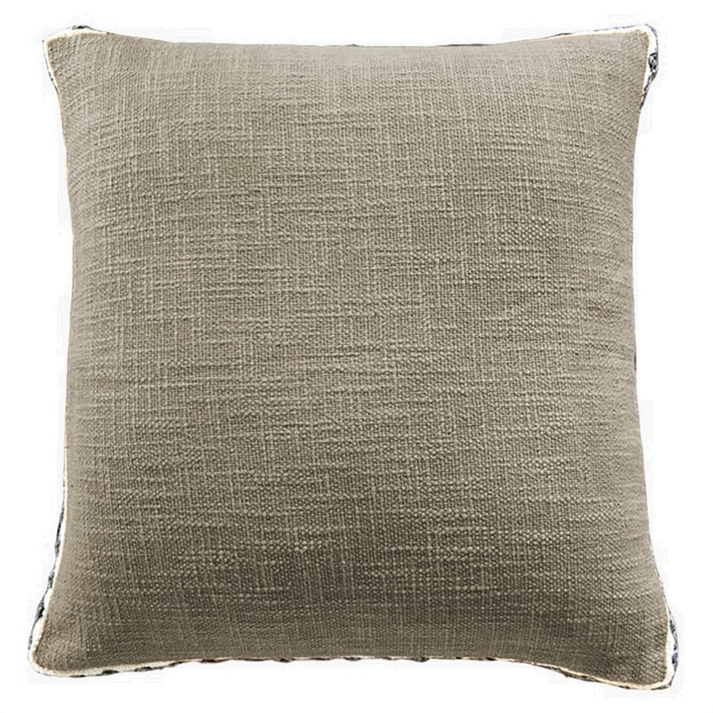 Sage Green Cotton Pillow by HomArt