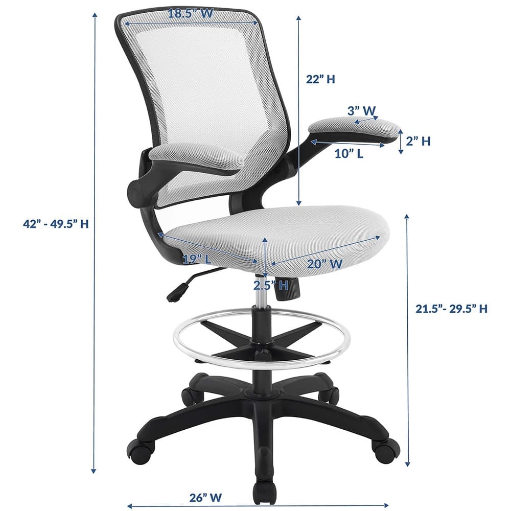Veer Drafting Chair by Modway - Image 2