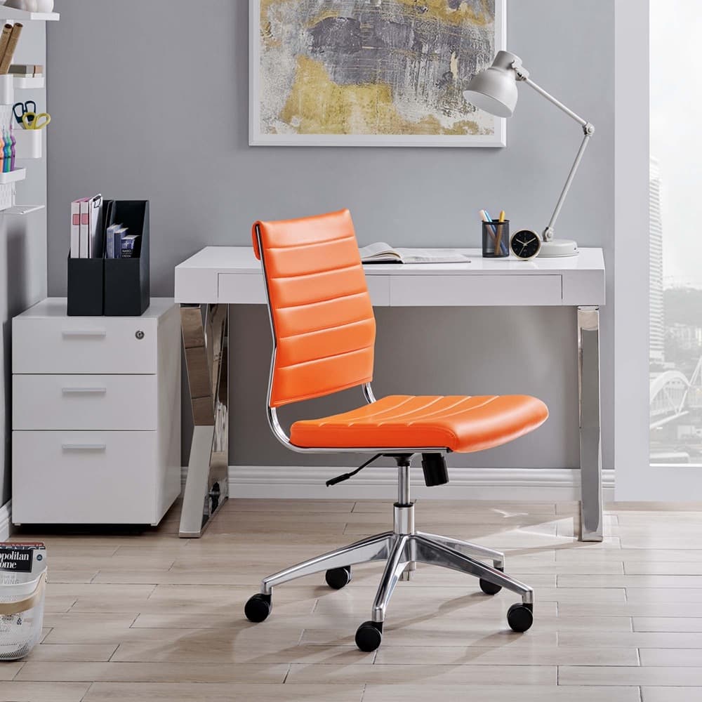 Jive Armless Mid Back Office Chair by Modway - Image 10